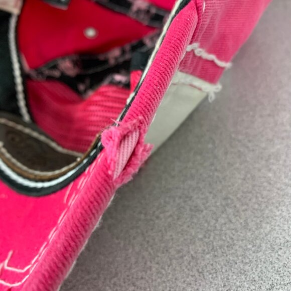 True Religion Pink Distressed Y2K Hat Strapback Cap main image 8